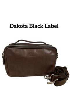 極美品　Dakota ダコタ ショルダーバッグ 牛革 完売品 ダークブラウン