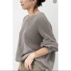 Deuxieme classe ハイネックニット ベージュ ♈ふわふわ裏起毛ハイネックニット ベージュ□トップス