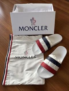 【MONCLER】Basileサンダル ラバーサンダル ロゴ ビーチ プール MONCLER】Basileサンダル ラバーサンダル ロゴ ビーチ プール