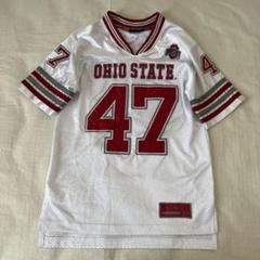 US古着 OHIO STATE アメフト　カレッジ　ゲームシャツのサムネイル