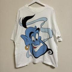 希少 90s DISNEY ディズニー アラジン ジーニー ヴィンテージTシャツ