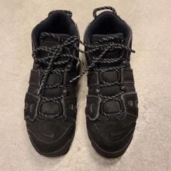 NIKE AIR MORE UPTEMPO トリプルブラック サイズ26.5