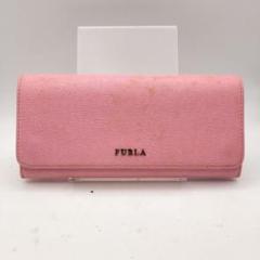 フルラ　長財布　財布　ウォレット　ピンク