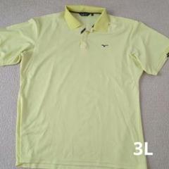 Mizuno ミズノ ゴルフ ポロシャツ 3L イエロー