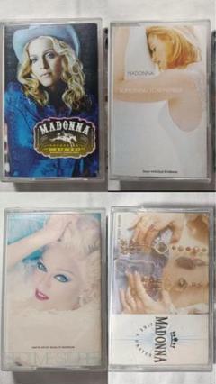 Madonna 4 albums カセットテープ