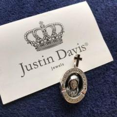 新品◆JUSTIN DAVIS◆マリア&死神ペンダント◆リバーシブル◆クロム 新品◇JUSTIN DAVIS◇マリア&死神ペンダント◇リバーシブル◇クロム