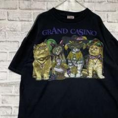 USA製90sヴィンテージTシャツ！シングルステッチ　ブラック半袖古着XL721