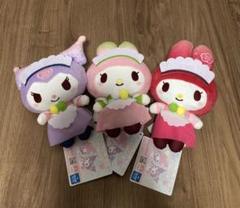 サンリオ　和カフェ風　ぬいぐるみ