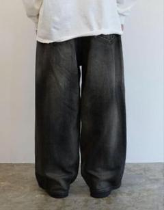 美品 AGING WIDE DENIM 5P PANTS 2025SS L