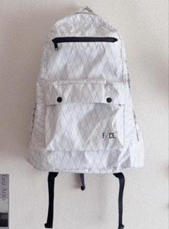 F/CE. ダイヤモンドパターン ホワイトリュック
