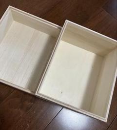 桐箱　クラウンメロン　空き箱　木箱　ハンドメイド　DIY リメイク