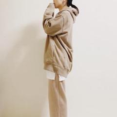 ‼️即日発送‼️UNIQLO ユニクロ スウェットプルパーカ（長袖） ベージュ Sのサムネイル