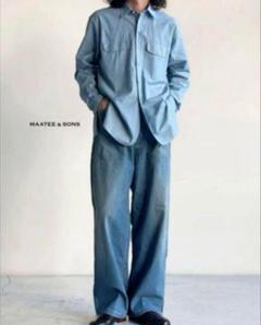 美品‼️MAATEE&SONS MILITARY DENIM 2のサムネイル