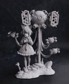 1/10　魎呼　天地無用!　未塗装未組立　フィギュア　ガレージキット　ガレキ コレクター品◇ガレキ 未組立 GUSH 天地無用 魎皇鬼 美星