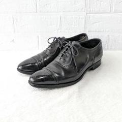 大量入荷 YAMACHO 希少】三陽山長 MADE 7 黒 チロリアン モカシンシューズ 靴
