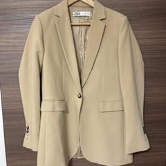 ＺＡＲＡテーラードジャケット　ベージュ美品❣️ 極美品】ZARA ジャケット テーラードジャケット ベージュ XS