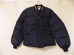 Walls ダウンベスト ブラック XL相当 黒 アメリカ古着 ヴィンテージ 古着 00s Levi's 豪華 バンド パッチ ブラック デニム カット