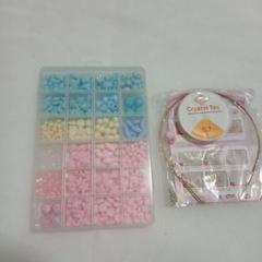 ✾おすすめ✾ビーズ　アクセサリー　手作り　DIY カチューシャ　カラフル
