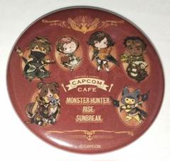 モンスターハンター サンブレイク 集合 缶バッジ カプコンカフェ
