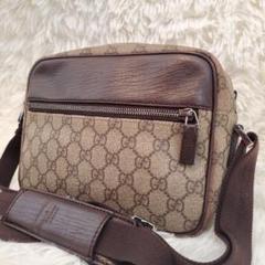 ⭐美品⭐Gucci　gg　カメラバッグ　ショルダーバッグ　pvc×レザーのサムネイル