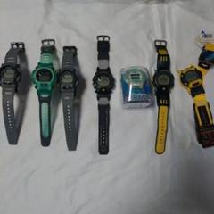 G-SHOCK。ジーショック。7個。動作未確認。ジャンク品。スクラップ品壊れ品 G-SHOCK。ジーショック。7個。動作未確認。ジャンク品