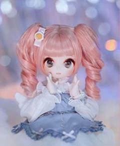 WH991 BJD 1/3 人形 ドール ウィッグ カツラ 耐熱 ハンドメイド