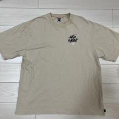ベージュ Tシャツ グラフィックプリント