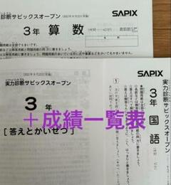 2025年最新】sapix 3年 テストの人気アイテム - メルカリ