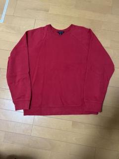 LANDS’END スウェット トレーナー 赤 レッド ランズエンド