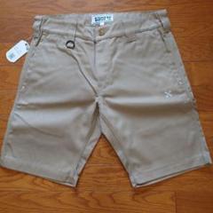 最新人気 BLUCO/ブルコハーフパンツ Size M ベージュ - メルカリ パンツ