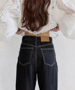 【新品未使用タグ付き】thevon. yunaデニム　Sサイズ YUNA企画】DENIM FOR ME〝私のためのデニム〟 | Thevon