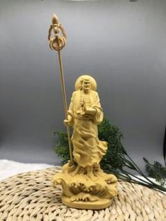 稀少珍品 黄楊木木彫 ダルマ 黄楊木の手彫り