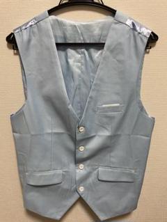 RAiseNSe XL スーツベスト ライトブルー