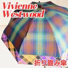 ✨美品✨Vivienne Westwood Man 傘 総柄 ブラック レッド Vivienne Westwood ヴィヴィアン ウエストウッド 折りたたみ 傘