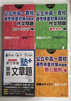 公立中高一貫校適性検査対策問題集 実践力アップ　中学入試 塾プラス算数