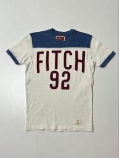 Abercrombie & Fitch 半袖リンガーTシャツ　ホワイト Sサイズ