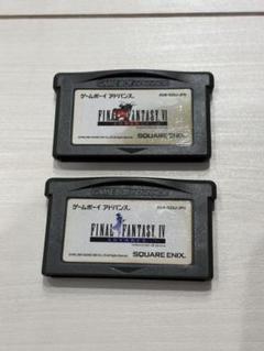 GBA用ソフト、ファイナルファンタジーシリーズ6作品（北米版） GBA用ソフト、ファイナルファンタジーシリーズ6作品（北米版）