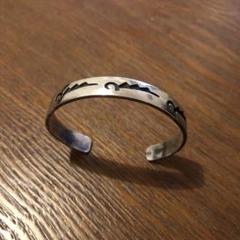 ホピ 族 バングル インディアンジュエリー オーバーレイ hopi ナバホ