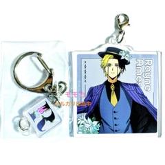 マッシュル MASHLE 2連 アクリルキーホルダー flower レイン マッシュル MASHLE 2連 アクリルキーホルダー flower レイン