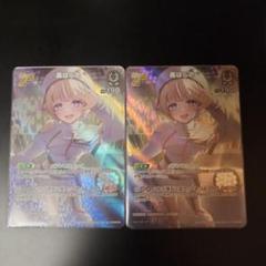 ミッドナイトブルー　スリーブ　プレイマット　ホロライブ　チェキ風　轟はじめ ミッドナイトブルー スリーブ ホロライブ チェキ風 轟はじめ