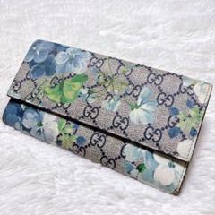 ⭐︎希少⭐︎GUCCI グッチ 長財布 フラップ ブルームス GG
