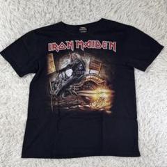 【美品】 アイアンメイデン　メタル　バンT ブラック　Lサイズ