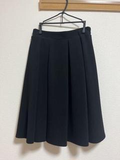 黒のフレアスカート ゴムウエストのサムネイル