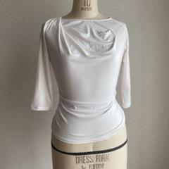 美品☆チャコットオフ白トップス☆社交ダンス