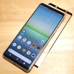 XPERIA 5 II SO-52A(GY)保護ガラス付 SIMロック解除済