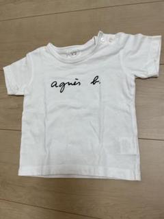agnes b. ホワイト Tシャツ 6 mois