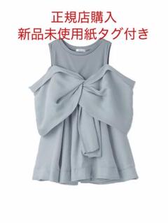 【新品未使用タグ付FRAY I.D 完売品】カットコンビペプラムトップス カットコンビペプラムトップス(カットソー)｜トップス｜FRAY I.D