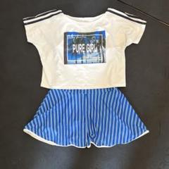 女児用ワンピース水着2点セット☆150サイズ