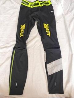 中古美品　PUMA プーマ スクランブル　ロングタイツ レギンス Lサイズ