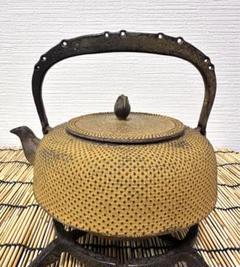 未使用品 岩手県奥州水沢幸工芸 現代の名工 佐藤勝久造 丸平型